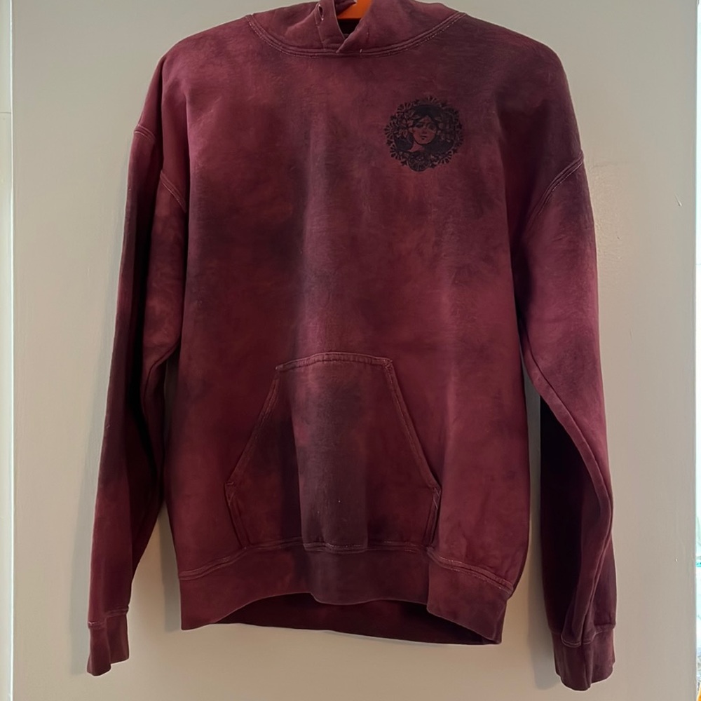 OBEY womens medium Hoodie Tie Dye